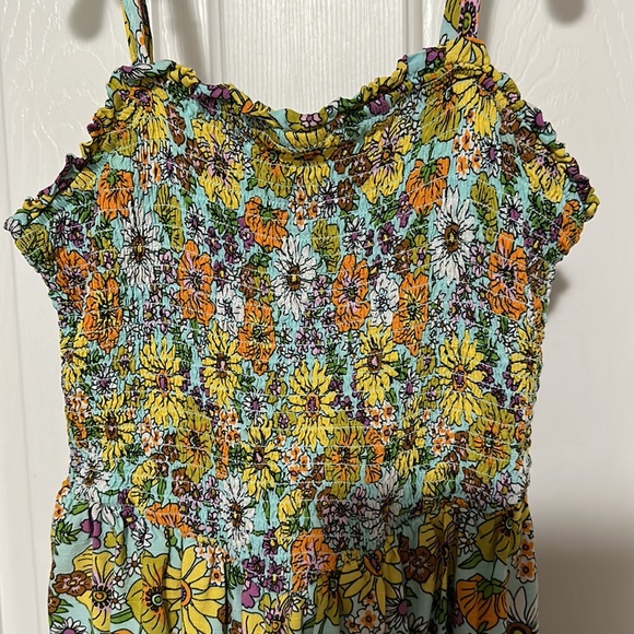 Art Class Smocked Romper - Picture 2 of 5